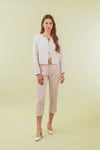 Eleazza High Waisted Tapered Pants