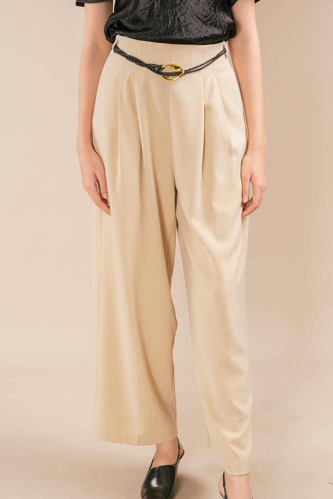 Gevorra Waist String Wide Pants