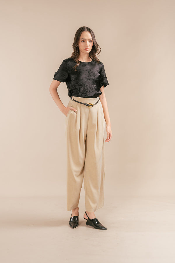 Gevorra Waist String Wide Pants