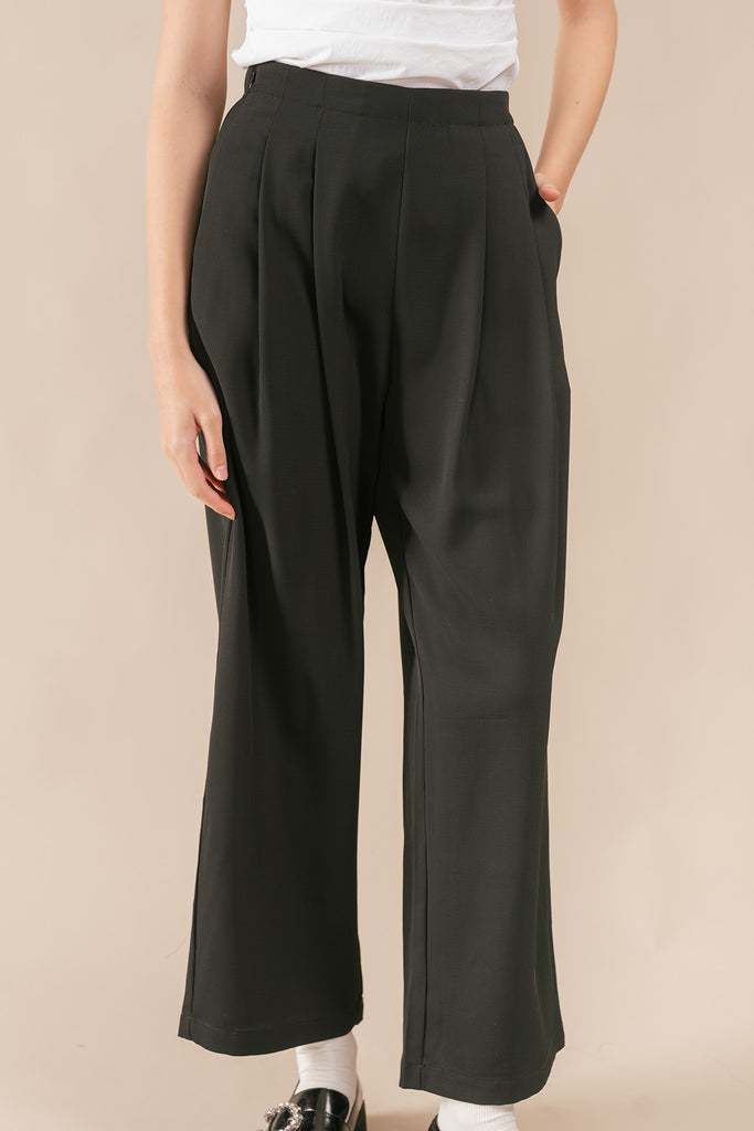 Mebenie Textured Wide Pants