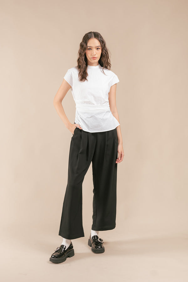 Mebenie Textured Wide Pants